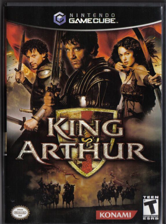 King Arthur box art for Xbox